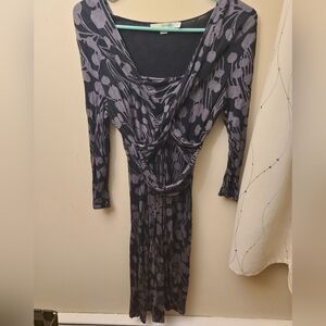 Boden Dress Slinky V neck Sz 6